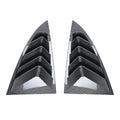 Carbon Look Rear Side Window Louver Shutter Cover for Tesla Model 3 (2024–2024)
