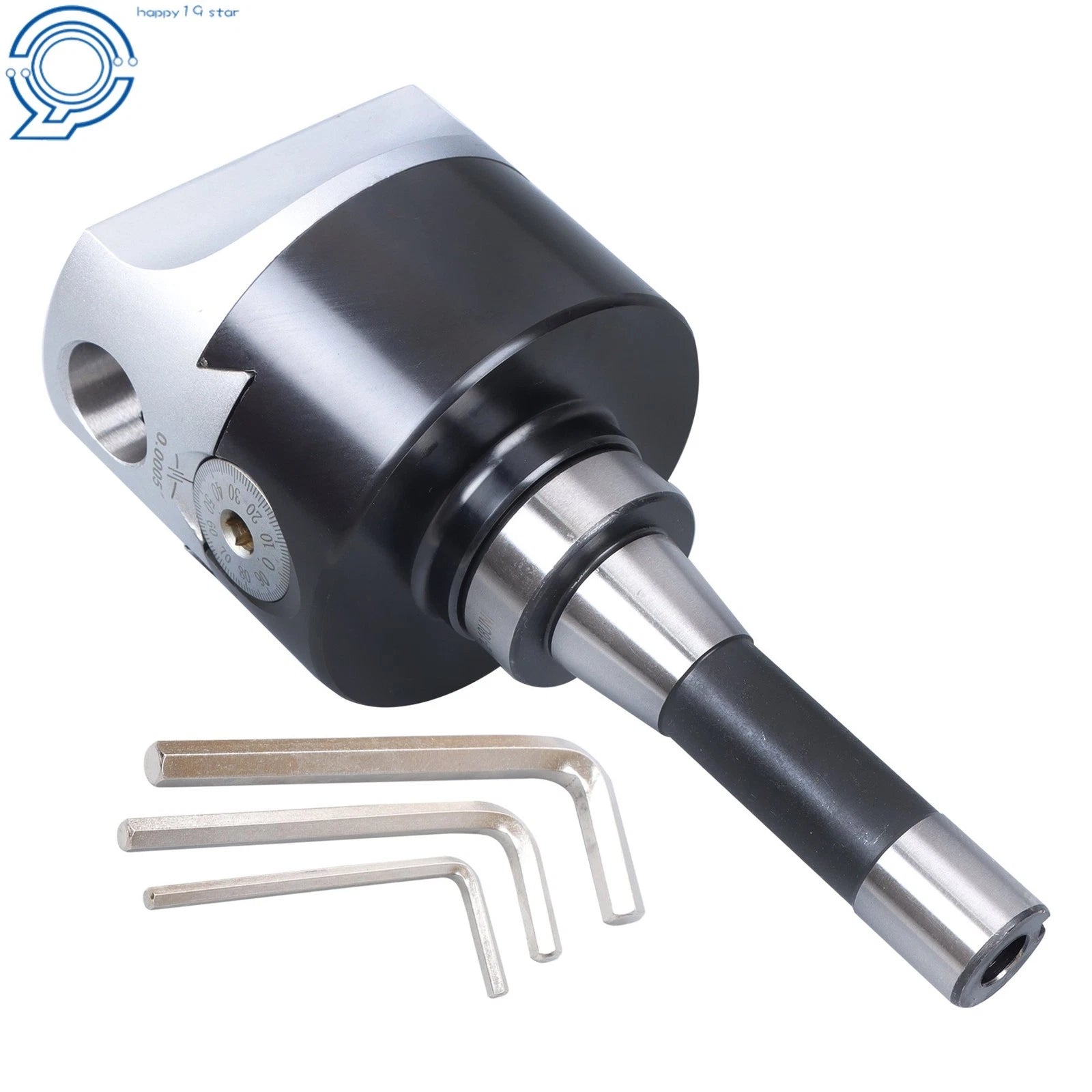 4" R8 Shank Boring Head for Metal Machining