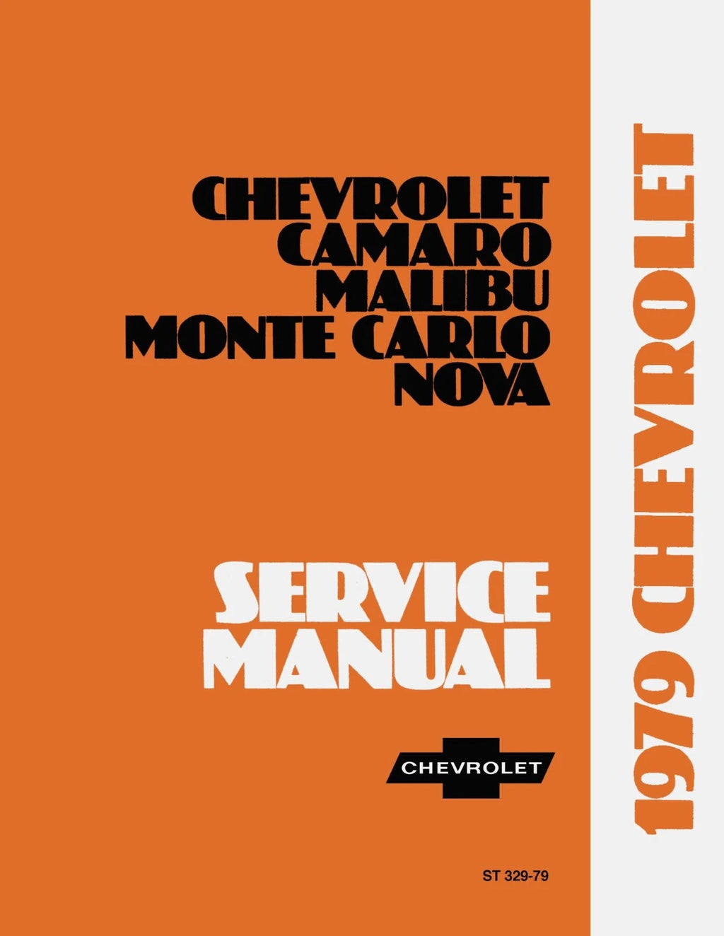 Service Manual for Chevrolet (1979)