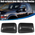1 Pair Rearview Mirror Cap Cover Black for Ford Excursion (2001–2005)