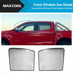 2X Front Magnetic Sun Shade for Holden Colorado (2012–2020)