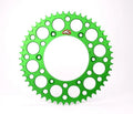 Renthal Rear Grooved Sprocket for Kawasaki KLX450R (2018–2022) - Green 520-52P