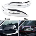2Pcs Chrome Rearview Side Mirror Cover Trim for Honda CR-V (2012–2021)