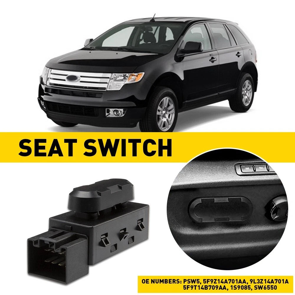6 Way Power Seat Adjuster Switch for Ford F150 F250 Mustang (1999–2023)