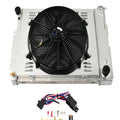 3 Row Aluminum Radiator with Shroud Fan for Chevy Camaro (1967–1969)