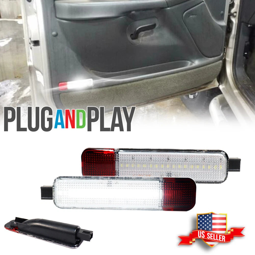 SMD LED Door Courtesy Light for Chevy Silverado Suburban Tahoe Sierra Yukon (2007–2019)