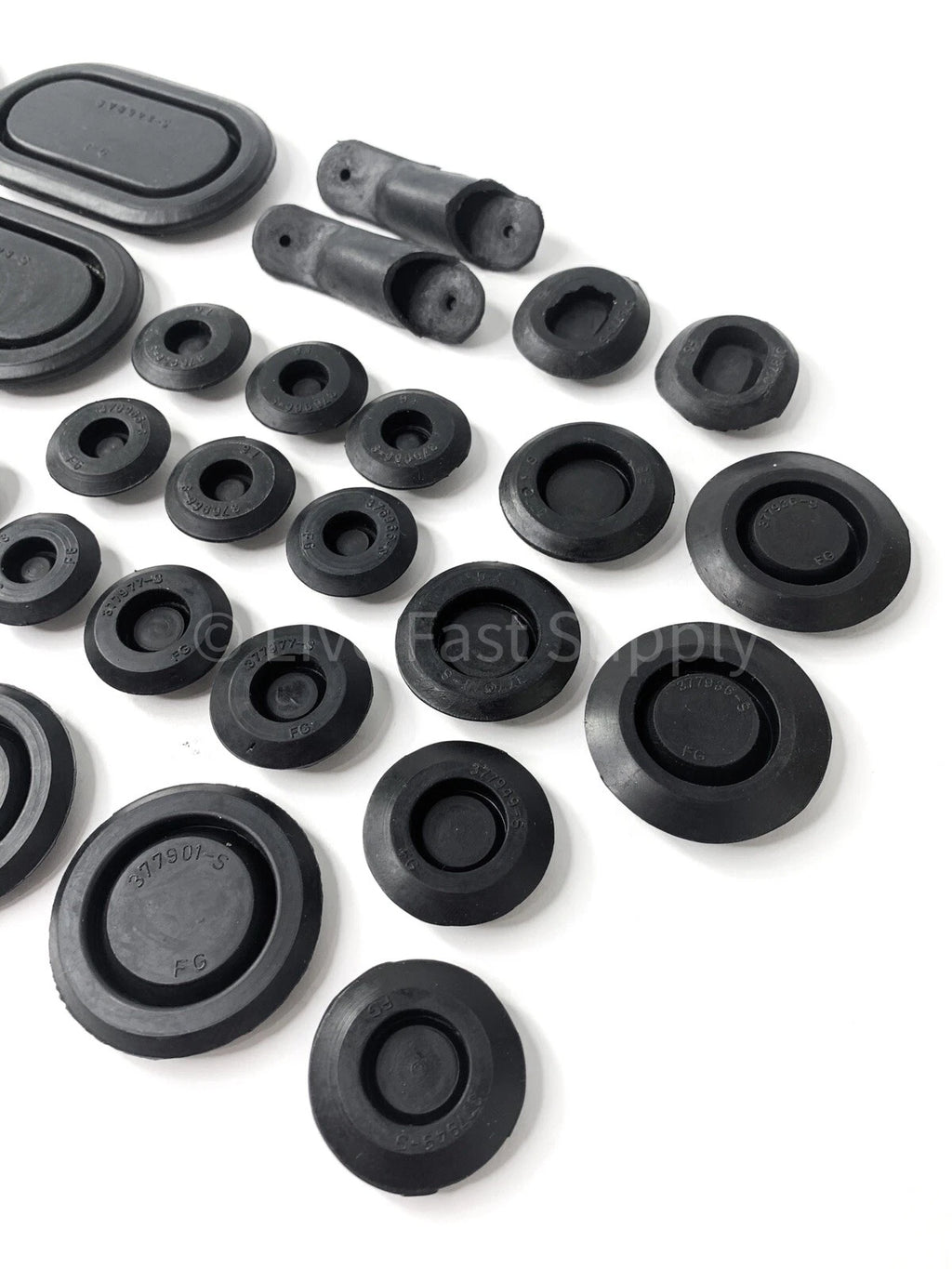 Body Plug Grommet Kit 32 Piece Replacement for Ford Mustang (1964–1966)