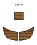 Swim Platform Step Mat for Baja 302 (2002) - EVA Faux Foam Teak Deck Pads