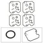 Set of 4 Carburetor Rebuild Kits for Yamaha FZR 600 (1989–1999) FZR-600 AV