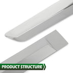 Set of 4 Chrome Body Side Door Molding Trim for Nissan Altima (2013–2018)