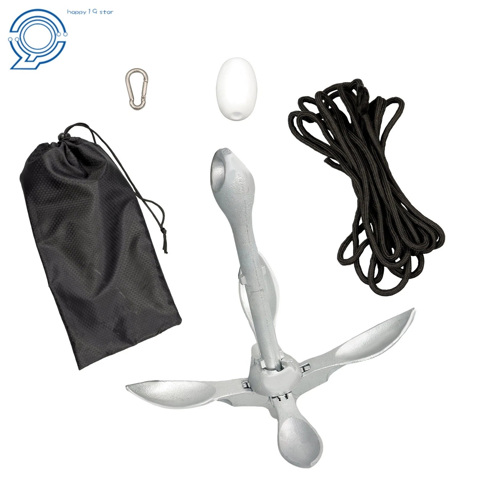 Folding Anchor Kit for Canoe Kayak Raft Boat Jet Ski