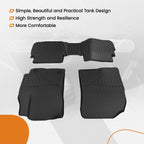 Set of 4 Black All Season Floor Mats for Toyota Corolla (2009–2013)