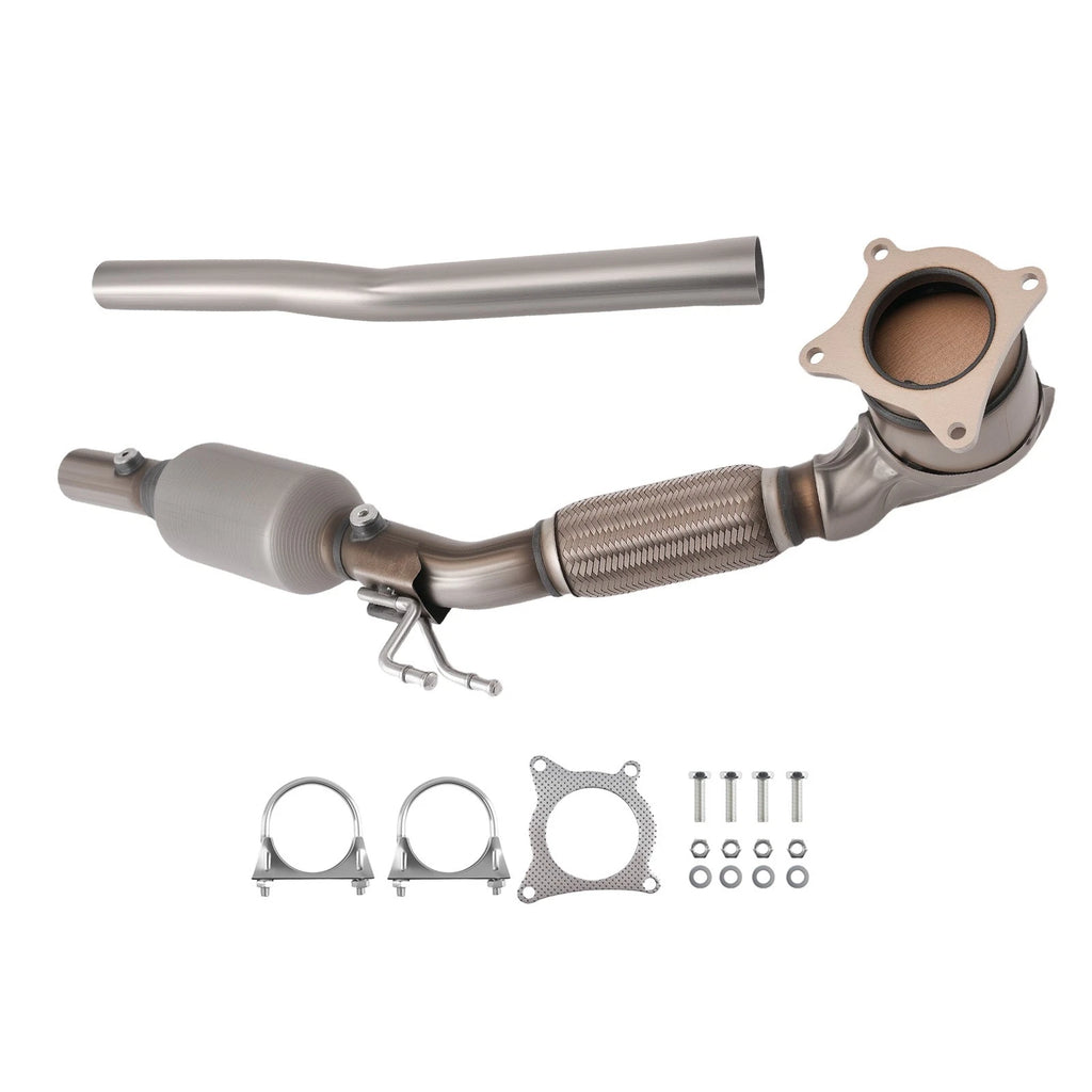 Catalytic Converter with Heat Shield for Volkswagen CC 2.0L (2009–2017)