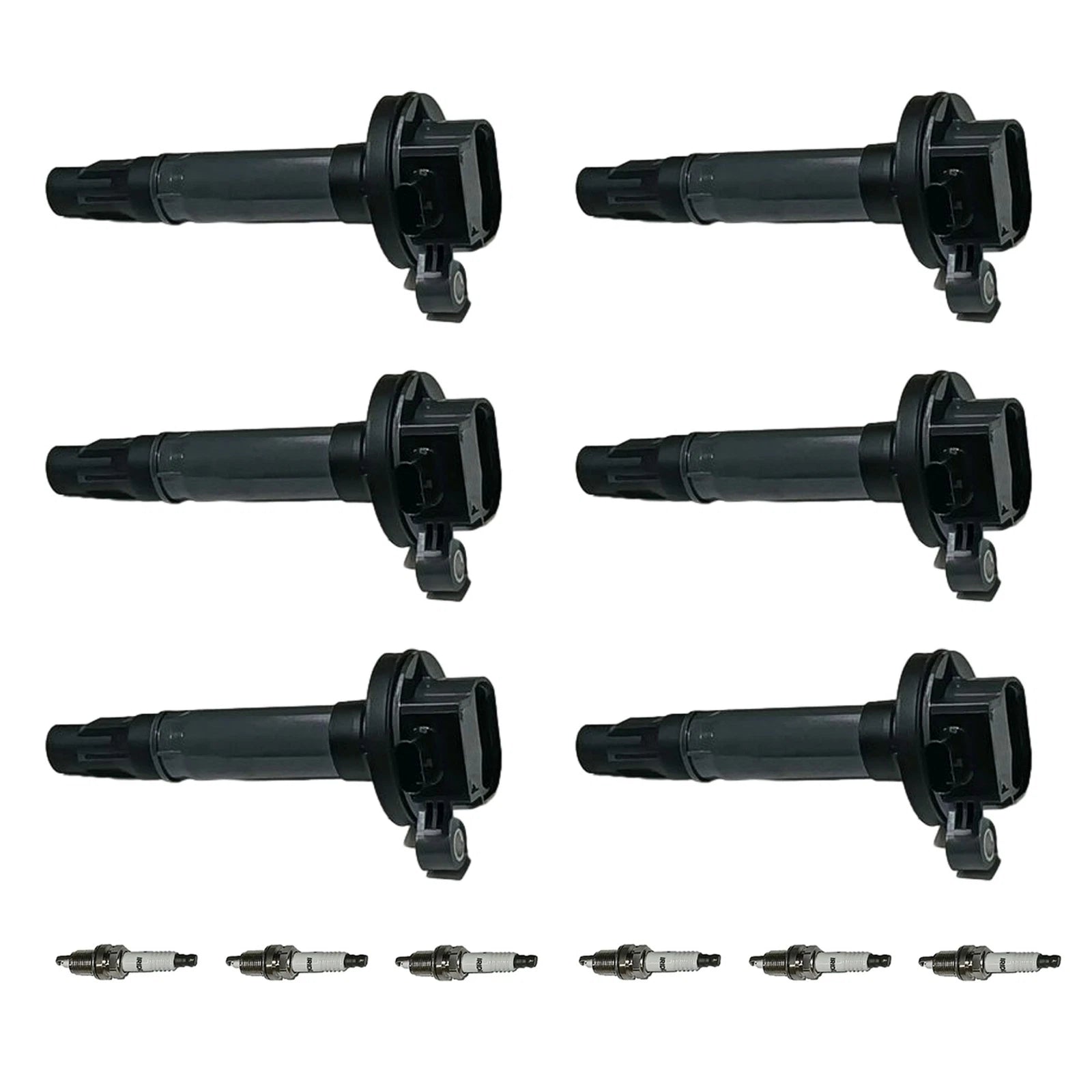 6X Ignition Coil & Spark Plug for Ford Mustang MKX Taurus (2017-2018)