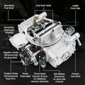4 Barrel Carburetor for Holley 4160 (600 CFM, 0-80457S)