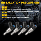 4X Fuel Injectors for Audi A4 2005-2009, VW Passat GTI 2006-2009 06F906036A