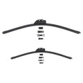 2X Windshield Wiper Blades for Bosh Clear Advantage (24" LH & 22" RH)
