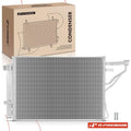 A/C condenser with receiver drier & bracket for Kia Forte Koup (2010–2013)