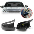 Carbon Fiber Mirror Cover Caps for BMW 5 Series (2010-2013)