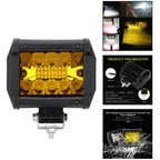 60 Watt LED Work Light Bar for SUV Truck Offroad (2010–2023)