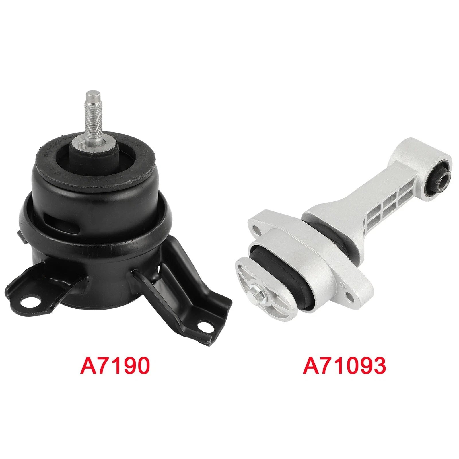 2pcs Engine Motor Mount for Kia Soul (2010–2011) L4 2.0L 1.6L EM-7161 EM-7066