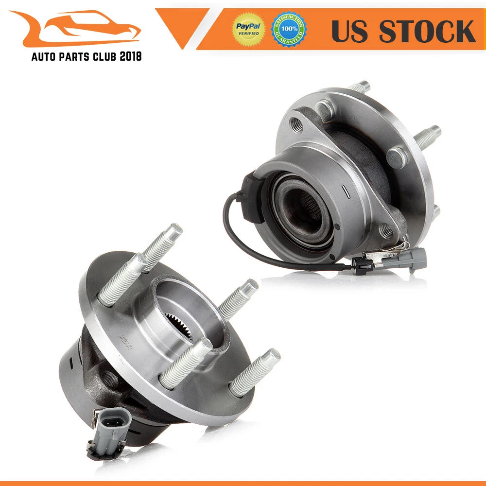 2 Front Wheel Hub Bearings for Chevrolet HHR Cobalt Pontiac Saturn Ion (2006–2011)