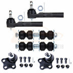 Set of 6 Ball Joints and Tie Rod Ends for Chevrolet Cavalier (1997–2005)