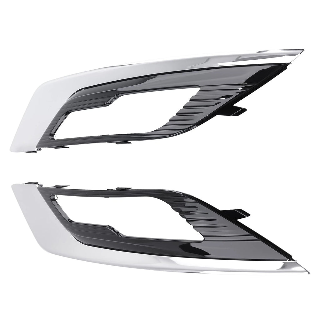 Set of 2 Front Bumper Lower Fog Light Grilles for Ford Fusion (2017–2019)