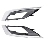 Set of 2 Front Bumper Lower Fog Light Grilles for Ford Fusion (2017–2019)