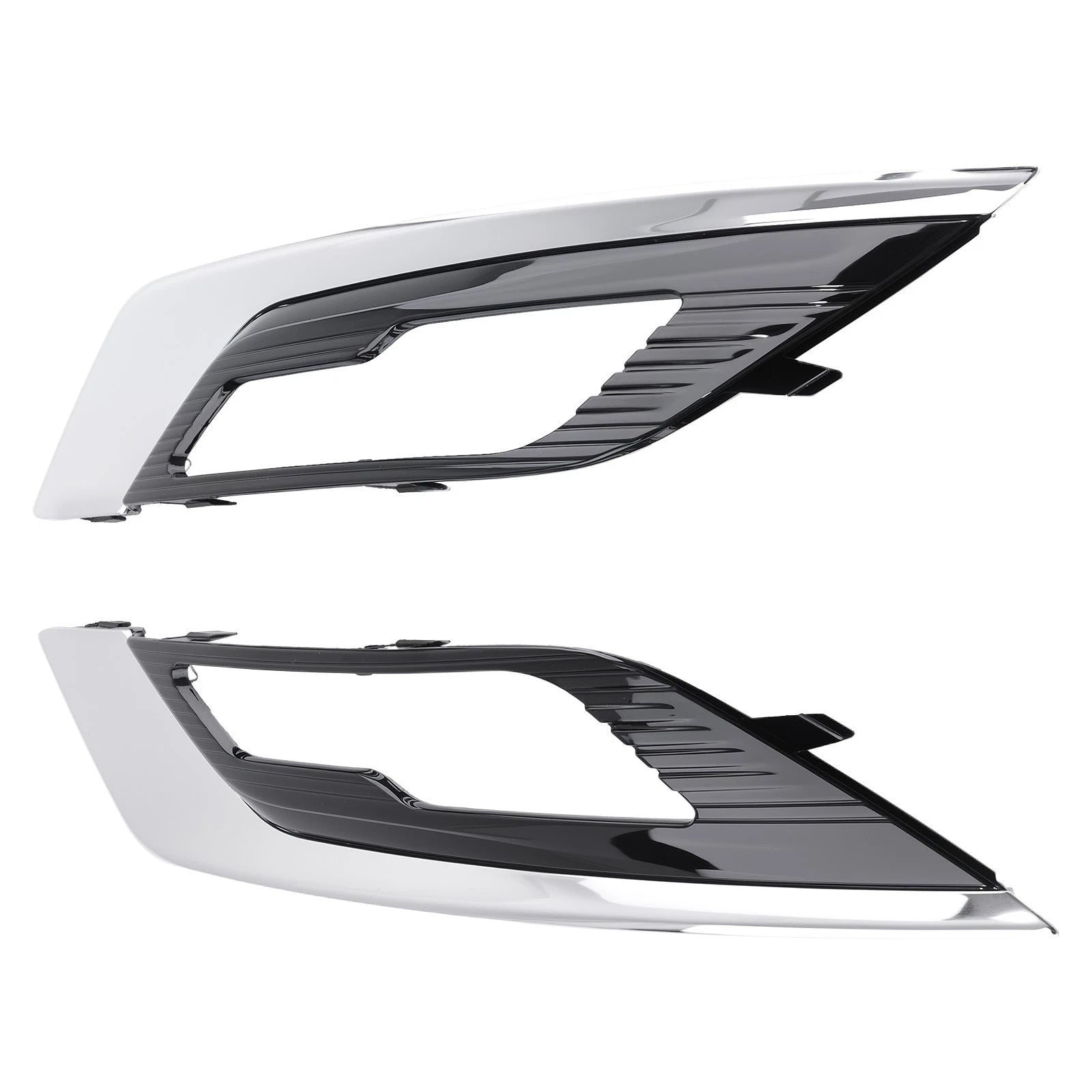 Set of 2 Front Bumper Lower Fog Light Grilles for Ford Fusion (2017–2019)