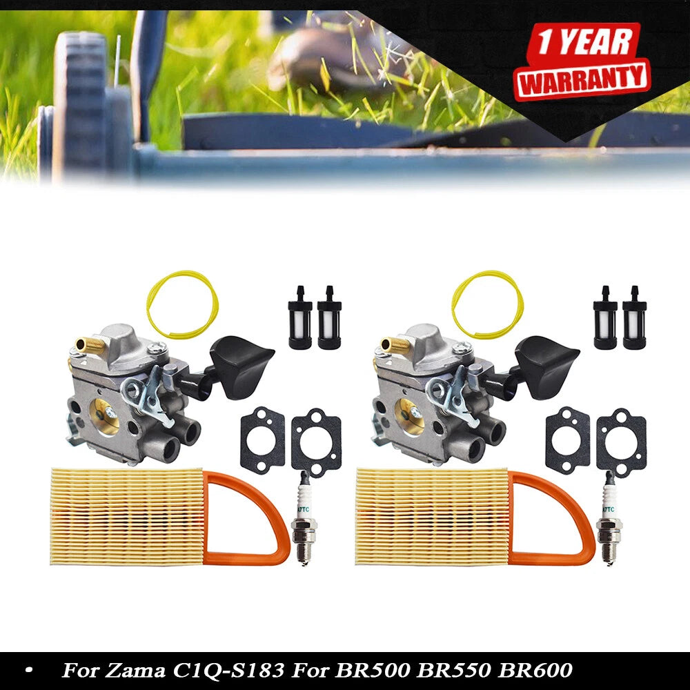 2X Fuel Line for Stihl BR550 BR500 BR600 Backpack Blower (C1Q-S183)