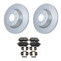 Disc Brake Pad Kit & Rear Solid Rotor for Audi TT Quattro (2000–2006)