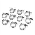 2" Silicone Turbo Intercooler Couplers with T-Bolt Hose Clamps (10 Pcs)