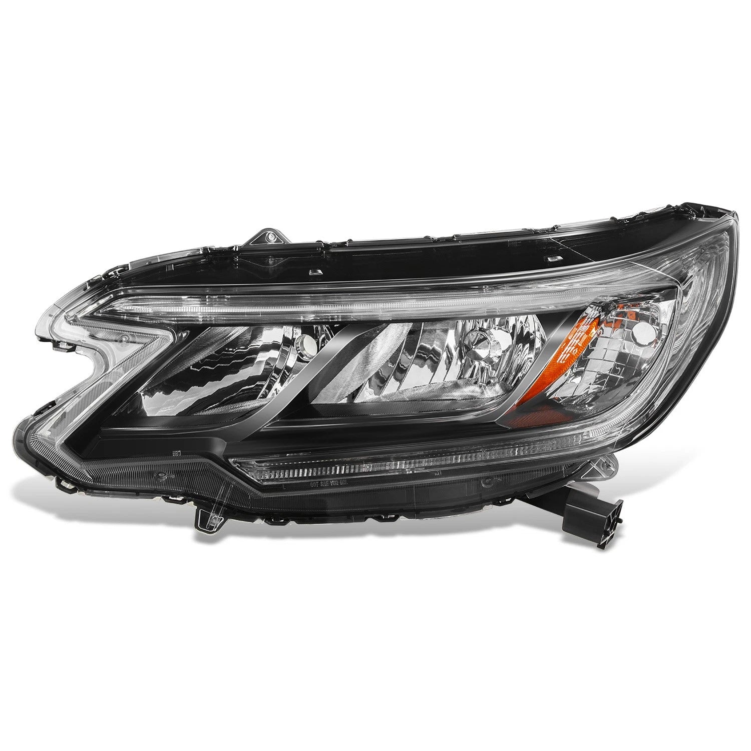 LED Headlight Lamp for Honda CR-V (2015–2016) Left Side Chrome Housing