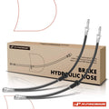 2X Front Brake Hydraulic Hose for Mercedes-Benz W212 E-Class (2009–2016)