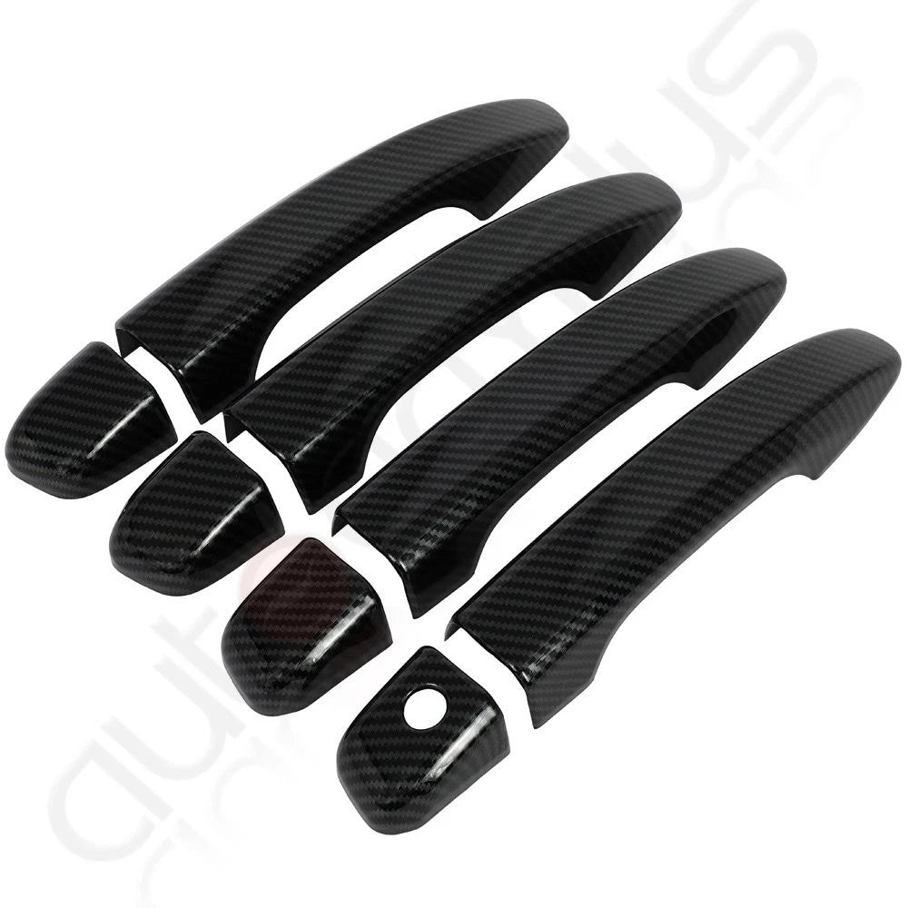Set of 4 Door Handle Covers for Honda Accord (2018–2020) Carbon Fiber