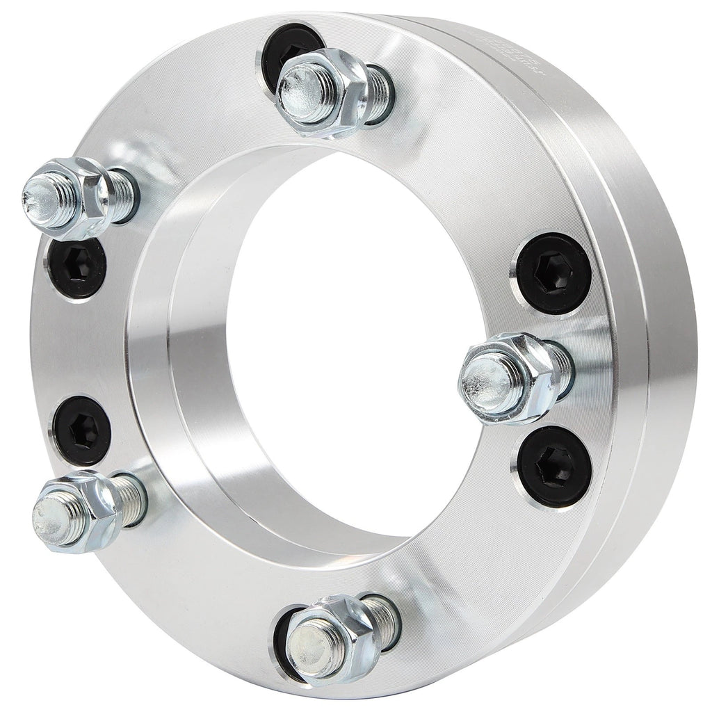 2x 2" Wheel Adapters for Chevy Ram 6 Lug to 5 Lug