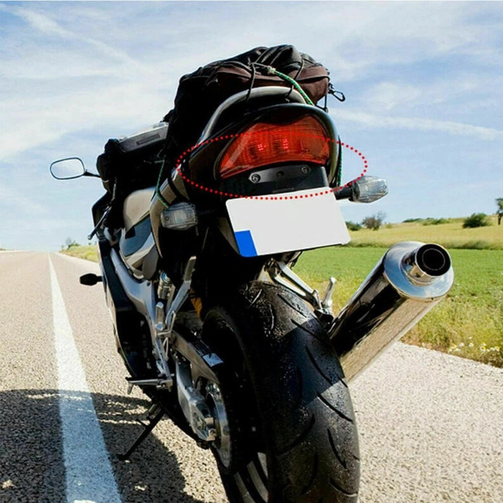 Folding License Plate Holder for Dirt Bike Motorbike (Universal Fit)