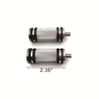2X Chrome Narrow Band Shifter Peg for Harley Heritage Softail Classic (2000–2017)