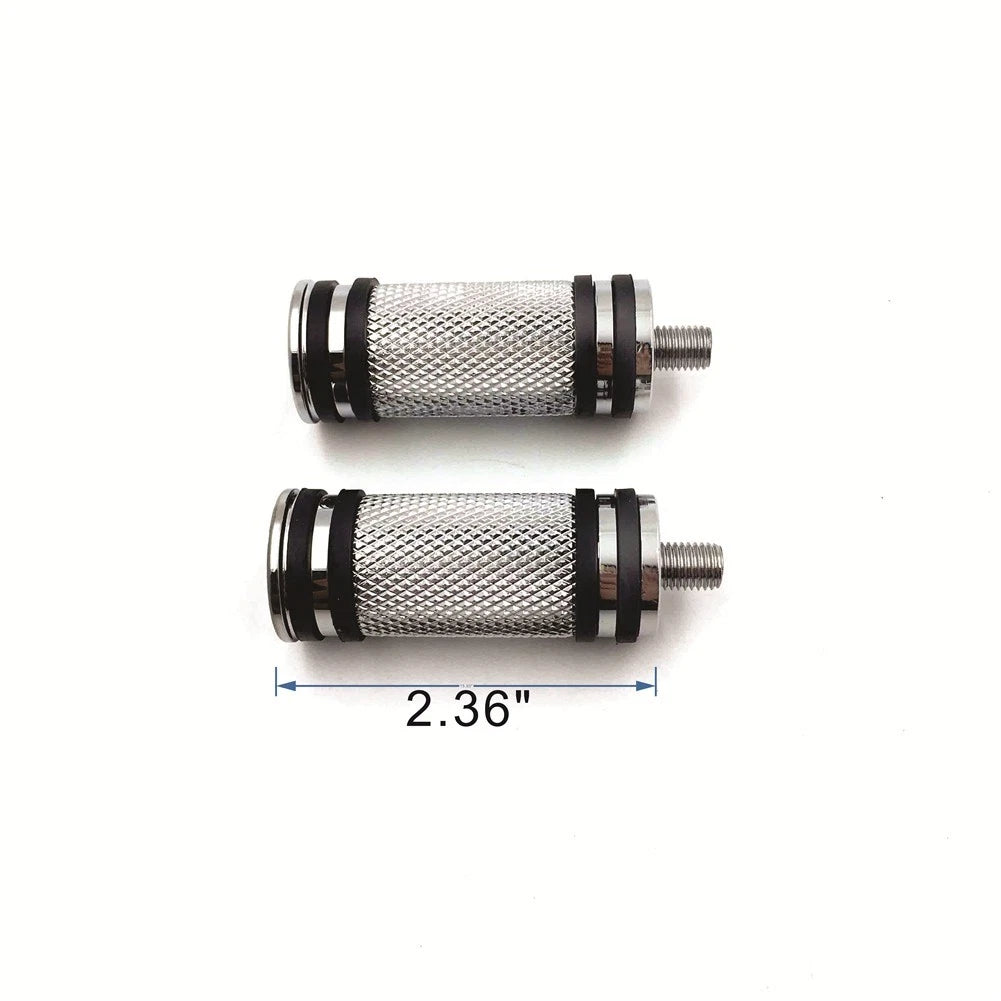 2X Chrome Narrow Band Shifter Peg for Harley Heritage Softail Classic (2000–2017)