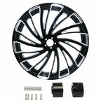 Set of 2 Wheels for Harley Electra Glide (2009–2025) - 21" Front, 18" Rear