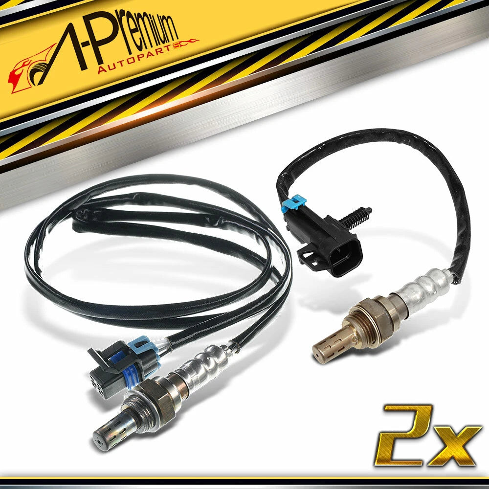 2pcs O2 Oxygen Sensor Upstream & Downstream for Chevy Cavalier Pontiac (2000–2005)