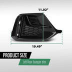 Bumper Trim for Honda Civic (2020–2021) Rear Driver Side