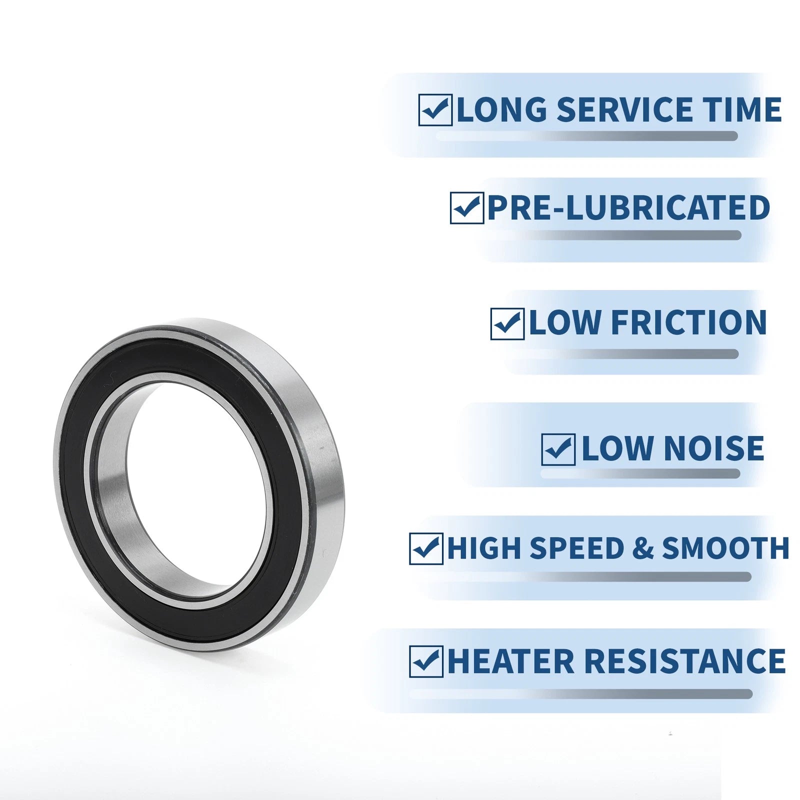 Deep Groove Ball Bearing 6013DDU for Scooter Skateboard Wheel (65x100x18mm)