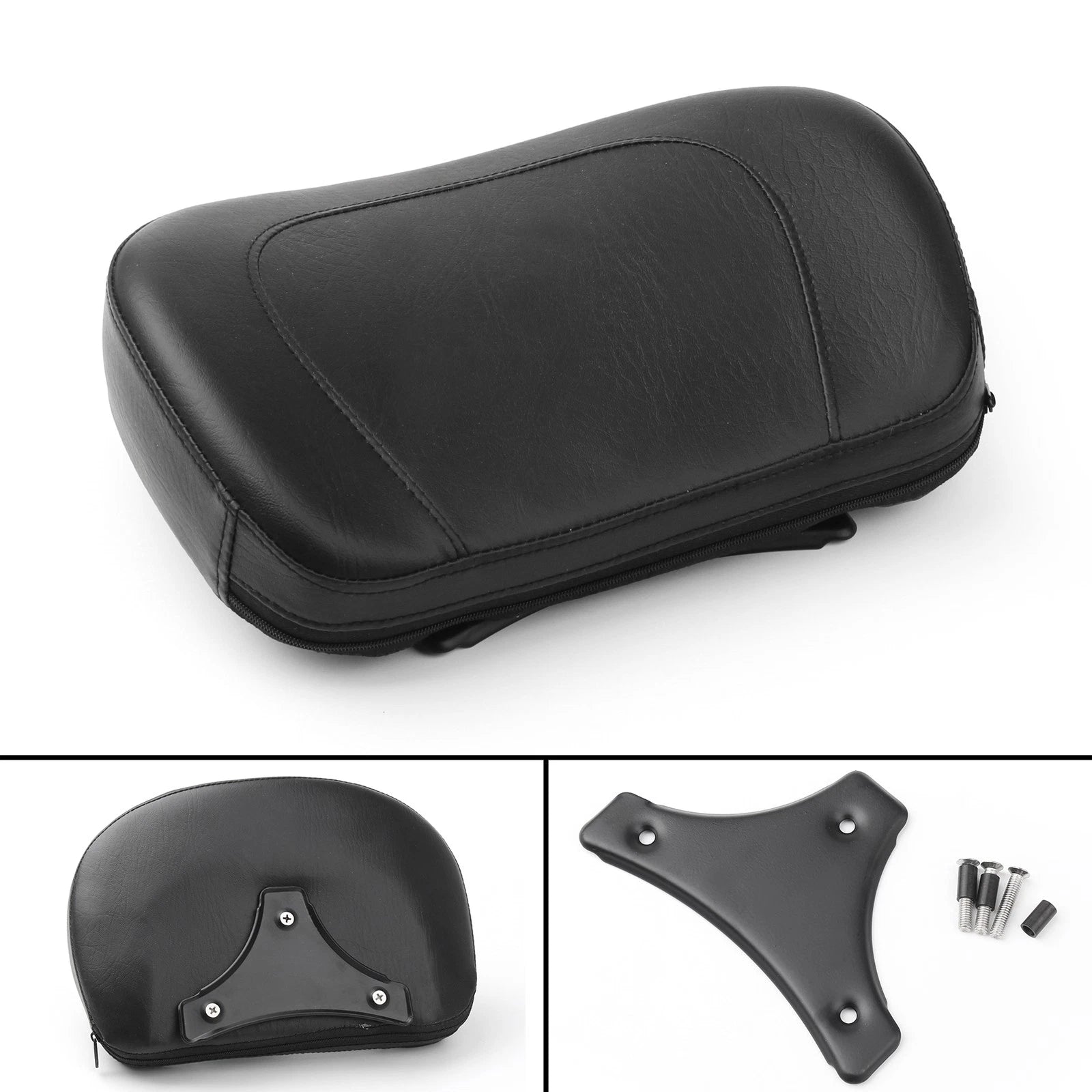 Sissy Bar Backrest Pad for Electra Glide, Road King, Road Glide (2009–2014)