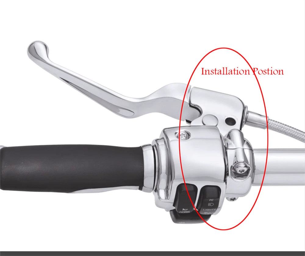 Clutch Lever Mount Bracket for Harley Street Bob FXDB/Wide Glide (2006–2017)