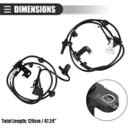 1 Pair ABS Wheel Speed Sensor for Toyota Yaris (2007–2011)