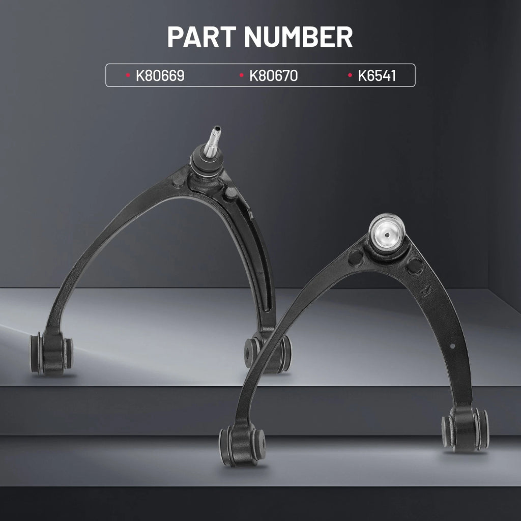 Front Upper Control Arms and Lower Ball Joints for Silverado Sierra (2014-2018)