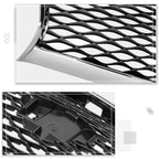 Diamond Mesh Grille with Badge Slot for Infiniti Q50 (2014–2017)