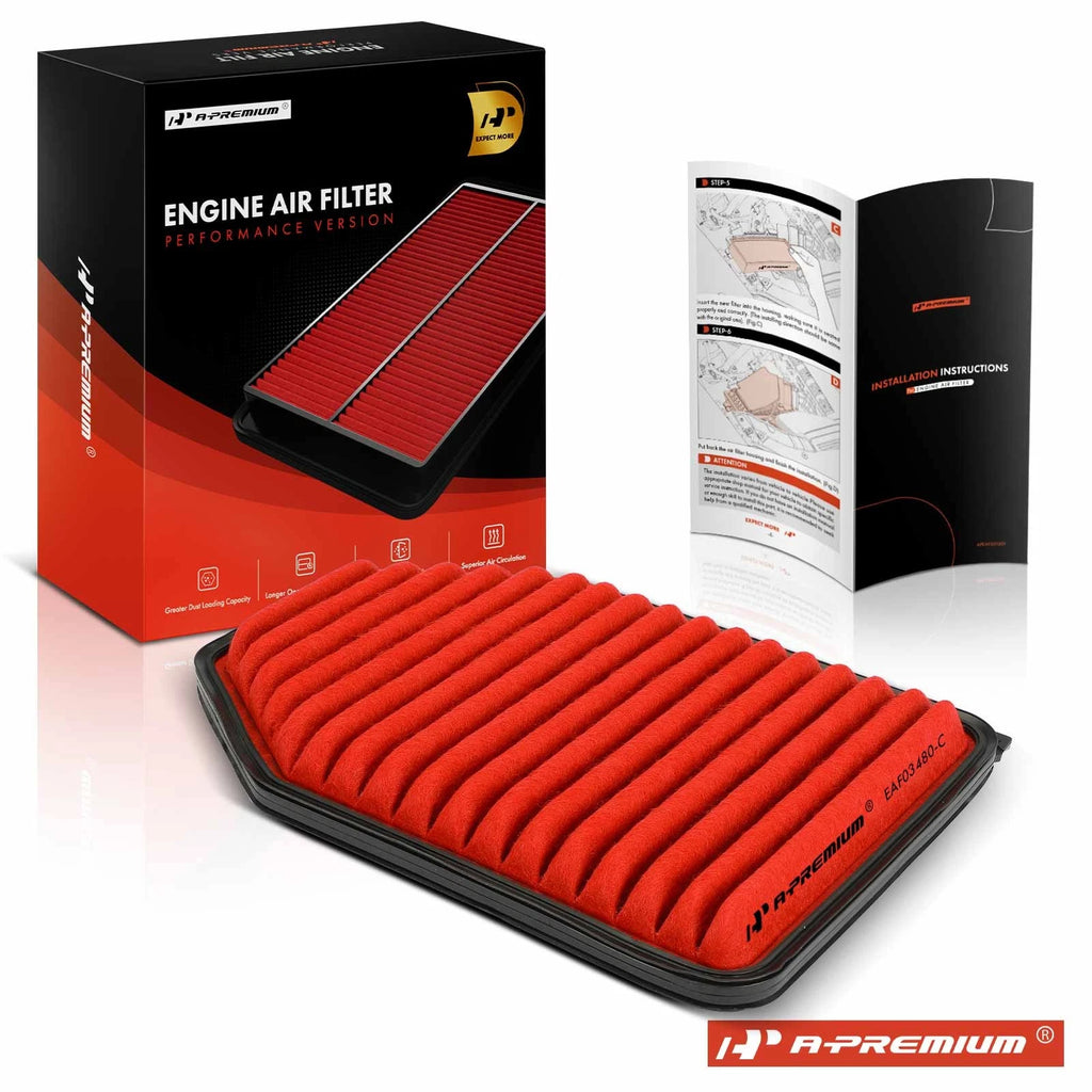 High Performance Engine Air Filter for Jeep Wrangler JK (2007–2017)